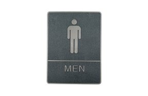 DOOR SIGN "MEN"
